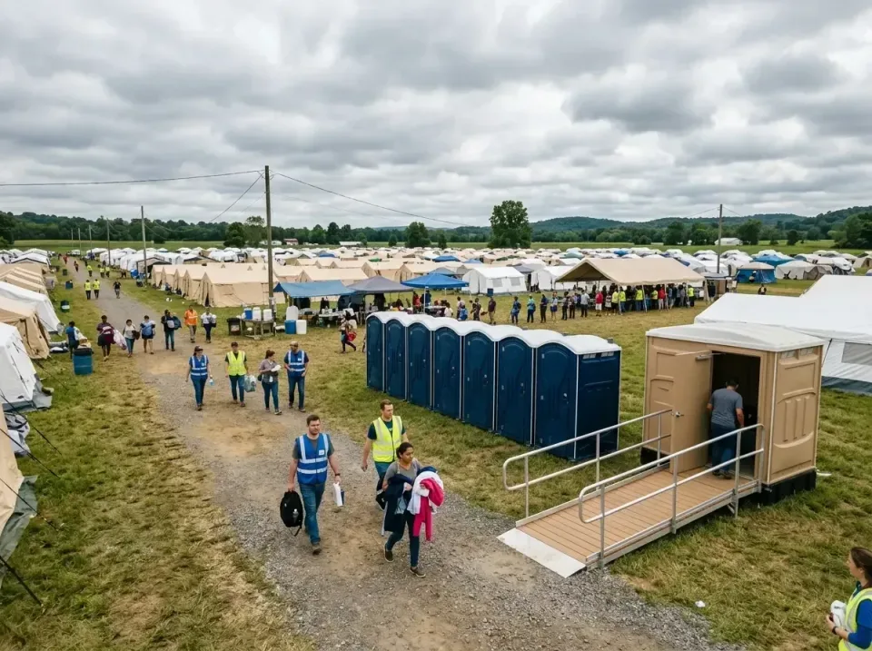 disaster-relief-camp-restrooms-010 — frequently asked questions, Dumpster & Portable Bathrooms Rental in White Salmon, WA